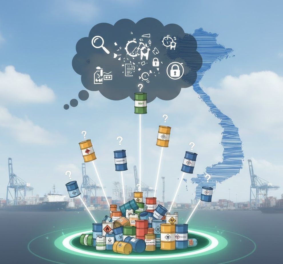 10 hiểu lầm thường gặp về khai báo hoá chất nhập khẩu tại Việt Nam