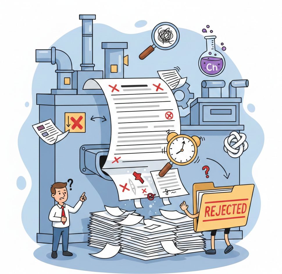 20 lỗi chứng từ khiến hồ sơ khai báo hoá chất bị trả về