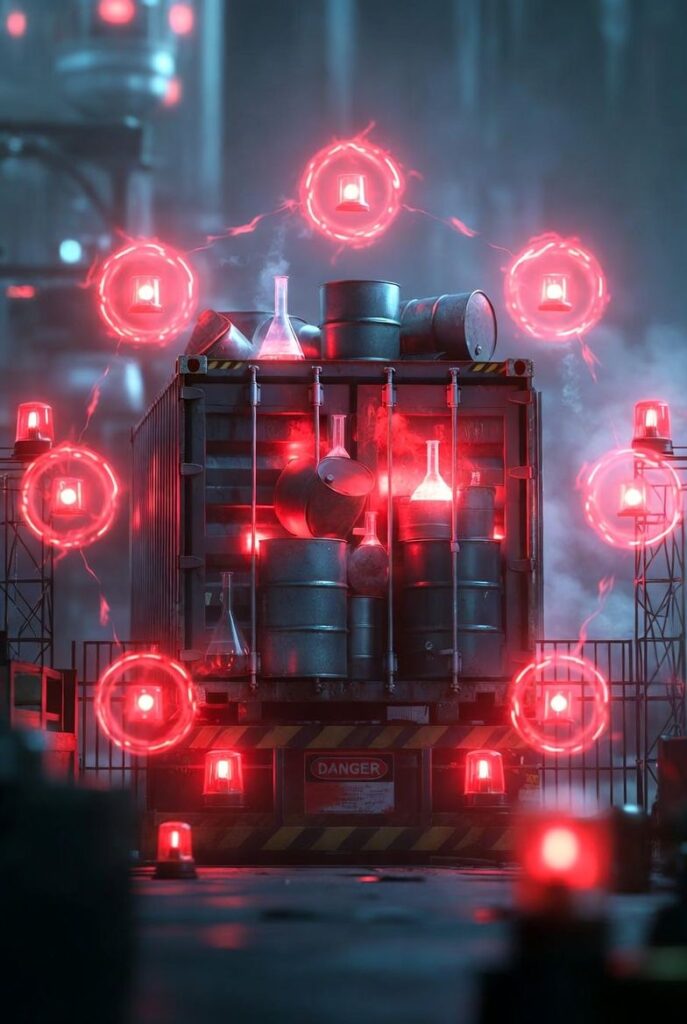 7 “điểm đỏ” khiến lô hoá chất dễ bị chuyển luồng đỏ