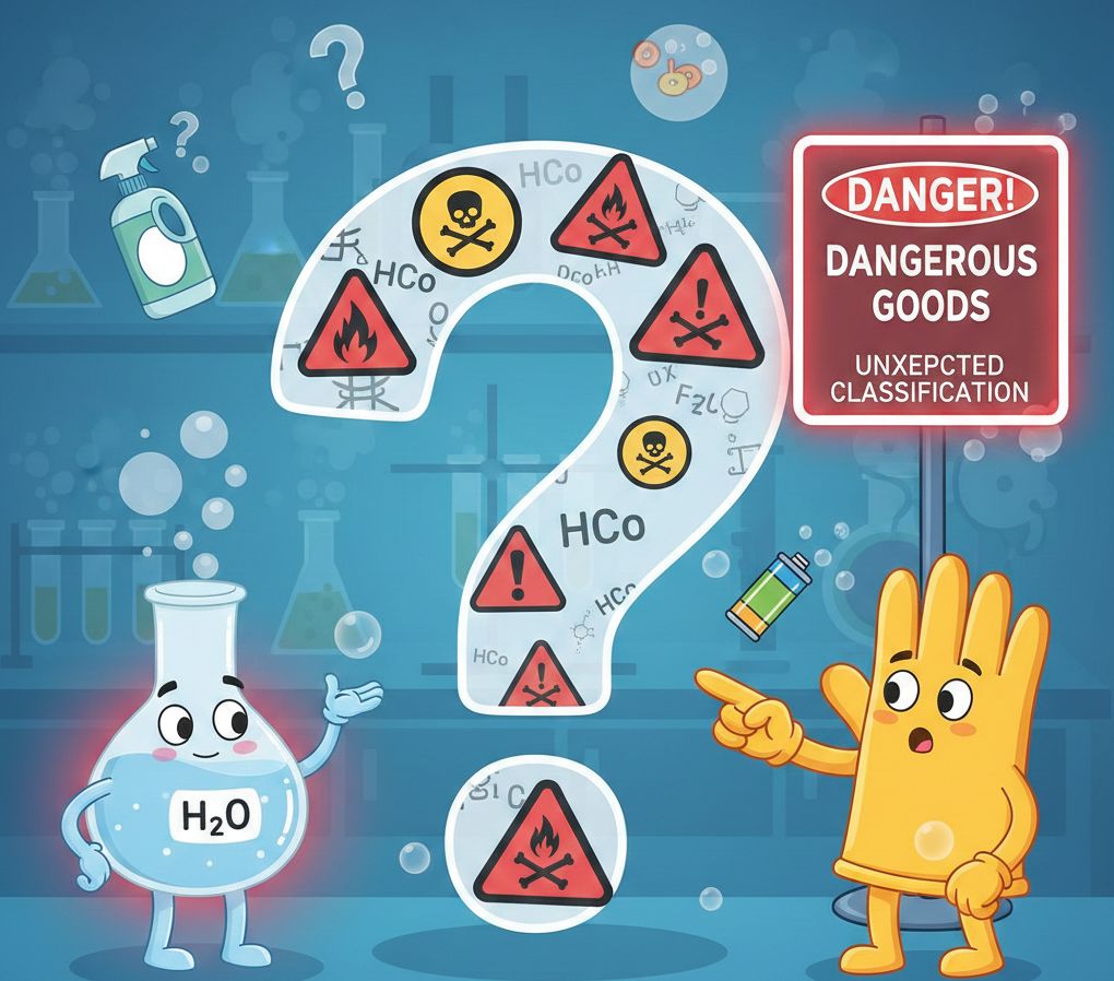 Hàng nguy hiểm (DG) là gì? Khi nào hoá chất bị xếp DG dù tưởng không phải