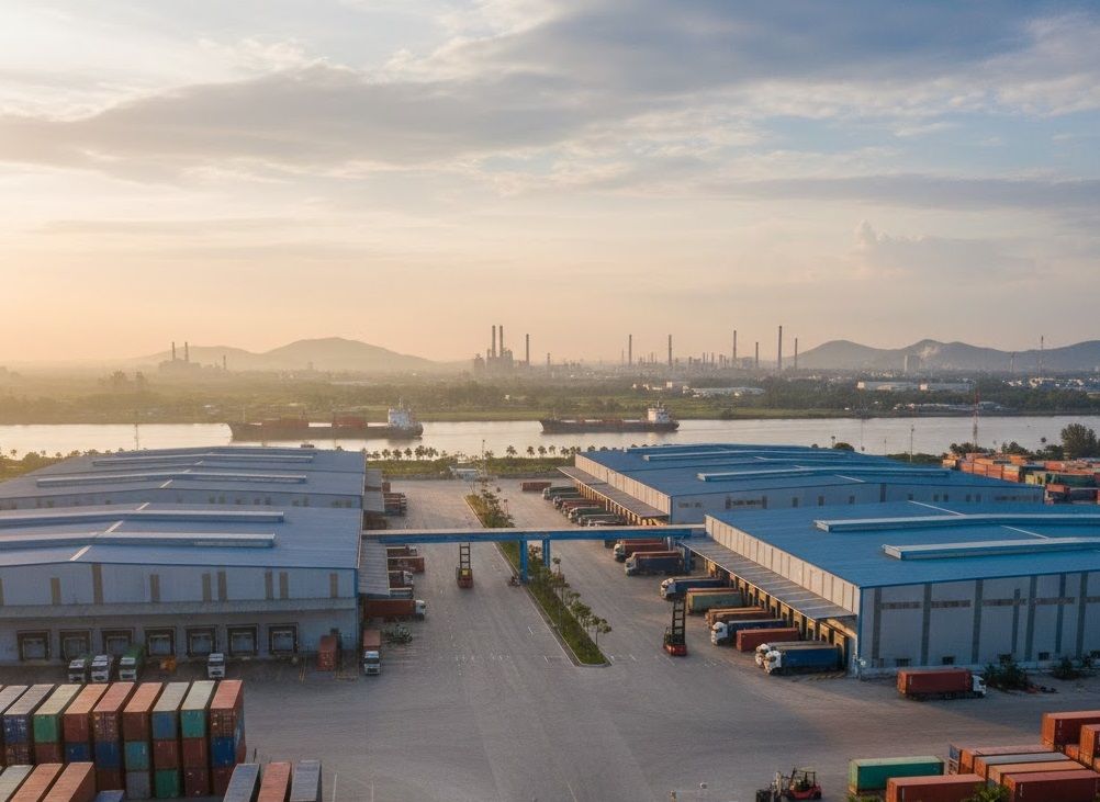 Hình ảnh thực tế kho bãi khu vực Nhơn Trạch