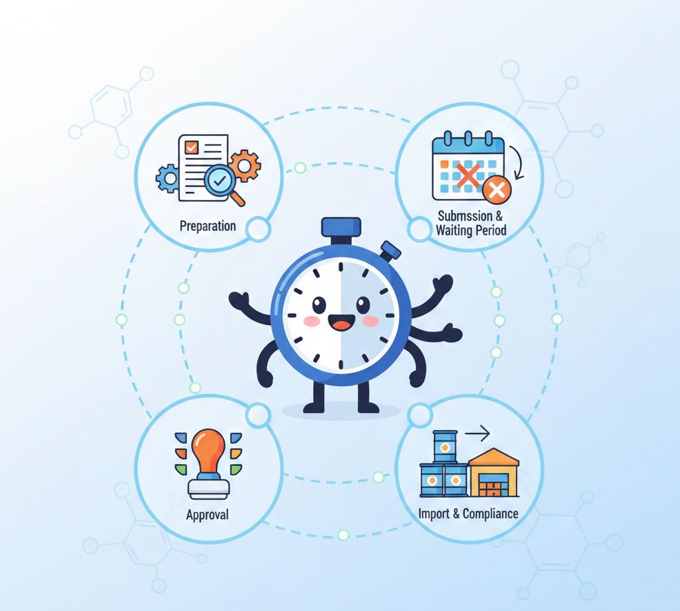 Hồ sơ xin giấy phép nhập khẩu hoá chất: checklist từng mục (kèm timeline)