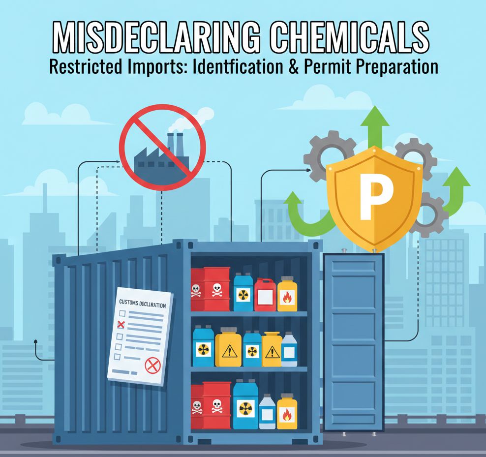 Hoá chất hạn chế nhập khẩu: cách nhận biết và hướng chuẩn bị giấy phép