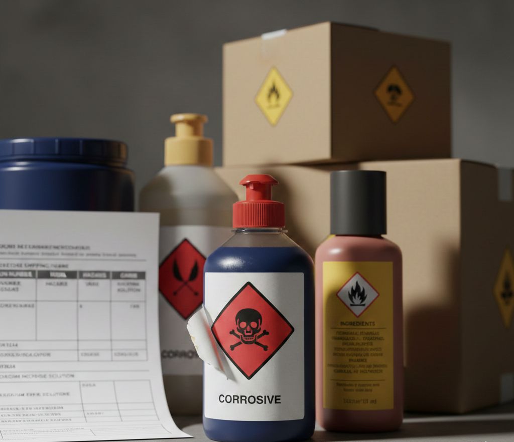 Hoá chất nguy hiểm trong sản phẩm/hàng hoá: nhãn & khai báo có gì khác?