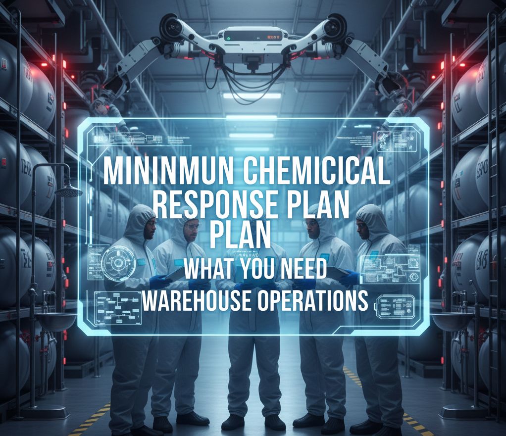 Kế hoạch ứng phó sự cố hoá chất tối thiểu cần có gì khi vận hành kho