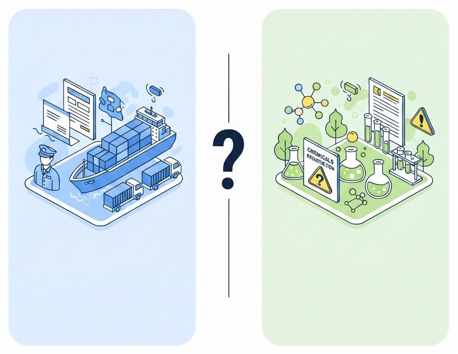 Khai báo hải quan hoá chất là gì? Phân biệt “khai hải quan” và “khai báo hoá chất”
