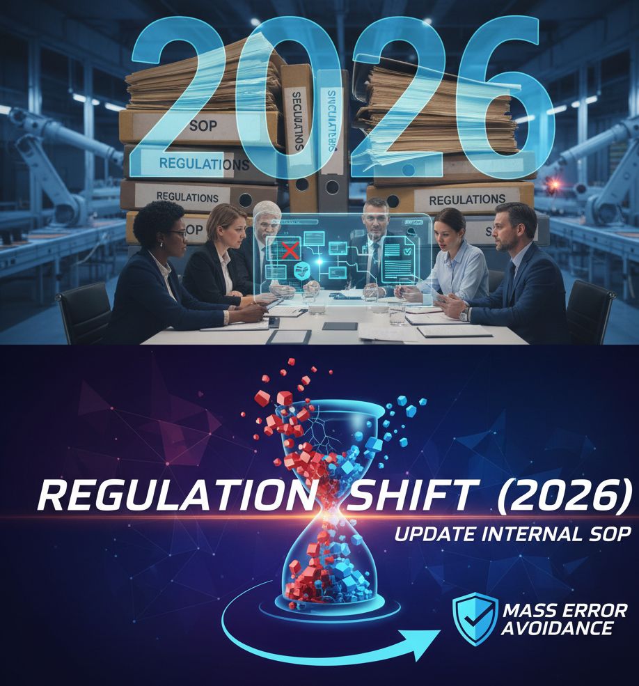 Khi quy định/biểu mẫu thay đổi (2026): cập nhật SOP nội bộ để tránh sai hàng loạt