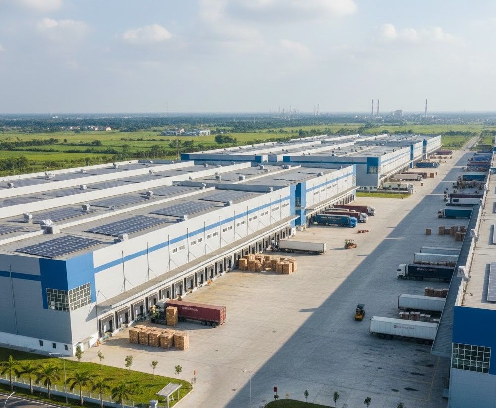 Kho bãi khu vực KCN Nhơn Trạch 1