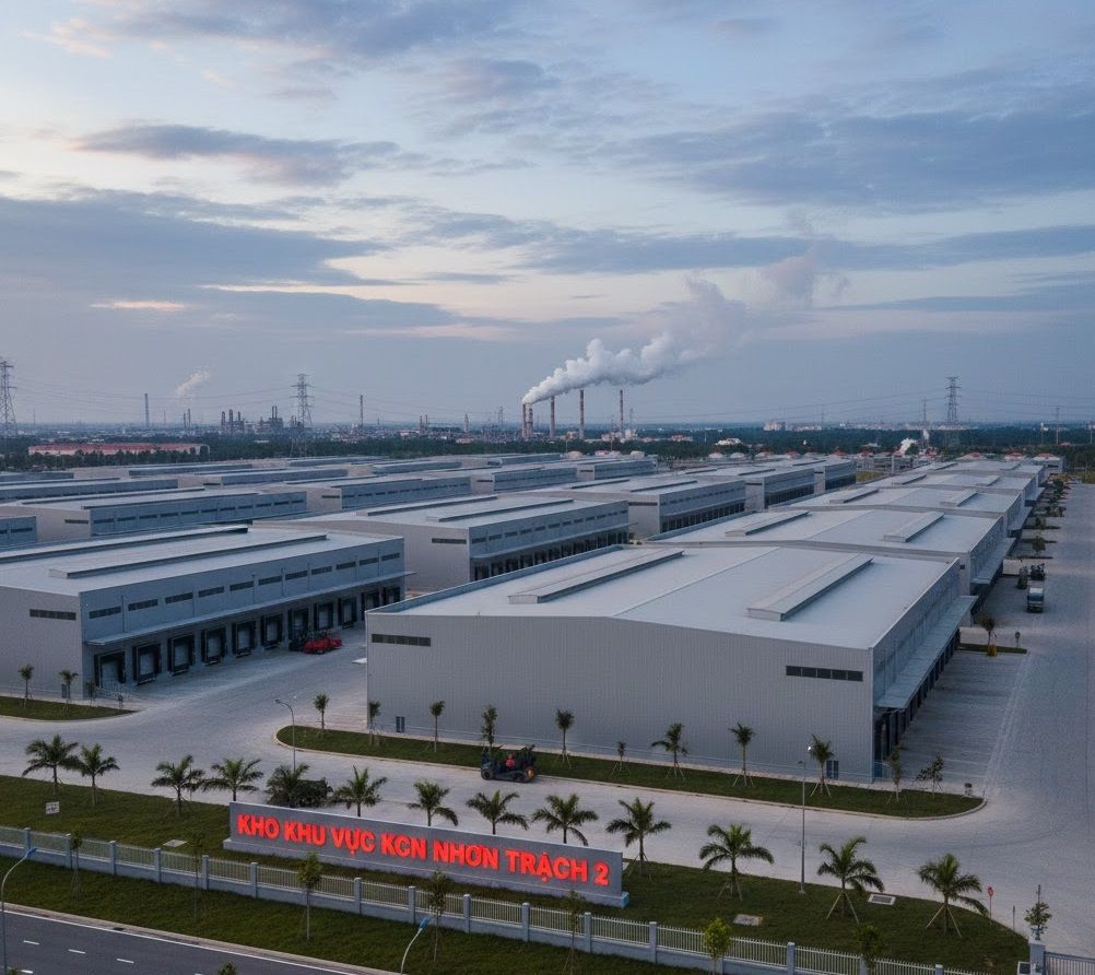 Kho bãi khu vực KCN Nhơn Trạch 2