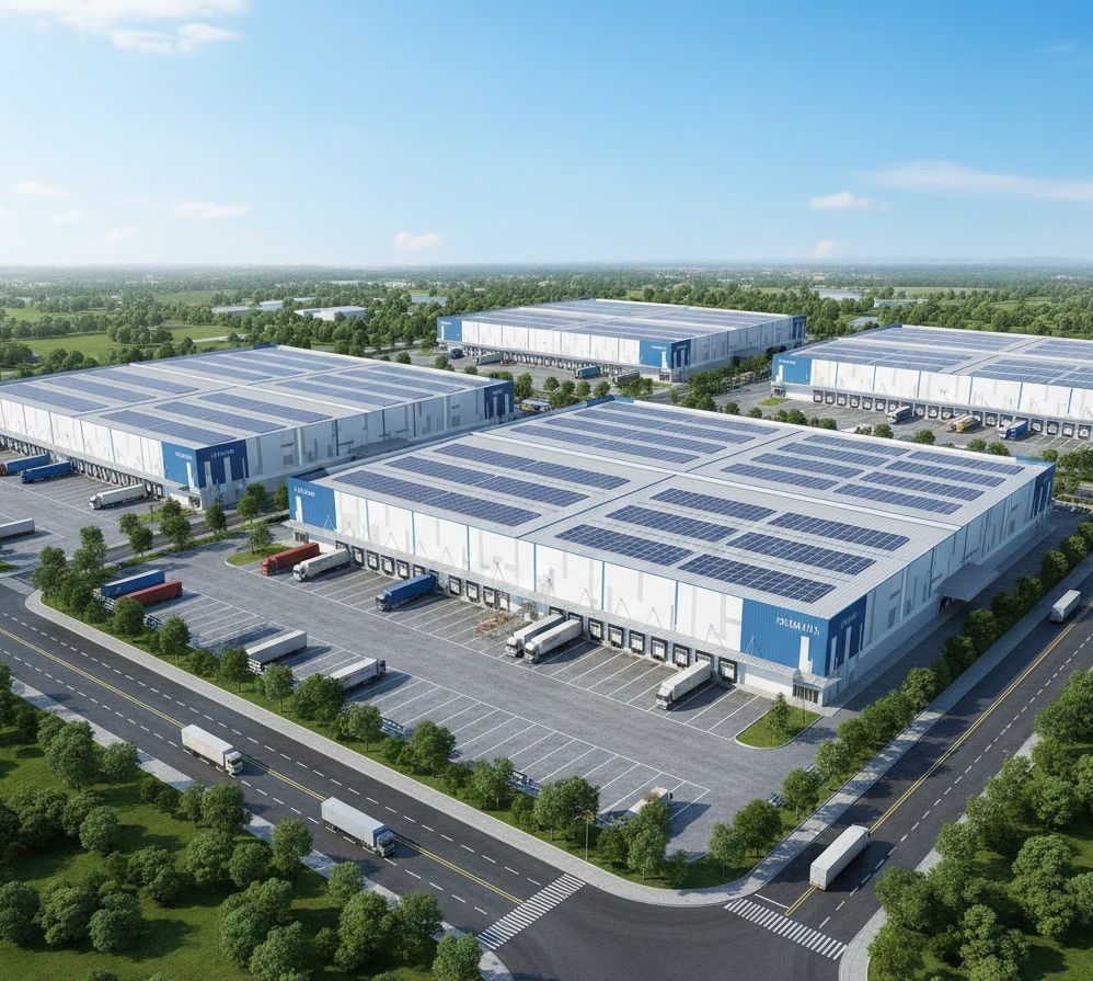 Kho bãi khu vực KCN Nhơn Trạch 2