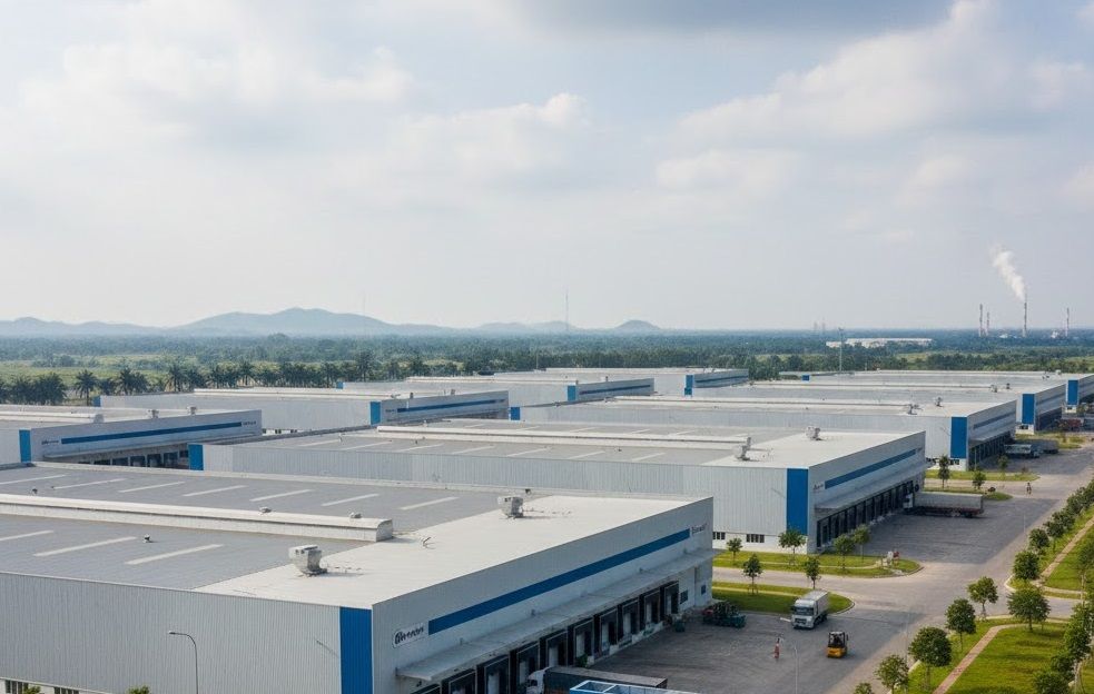 Kho bãi khu vực KCN Nhơn Trạch 3