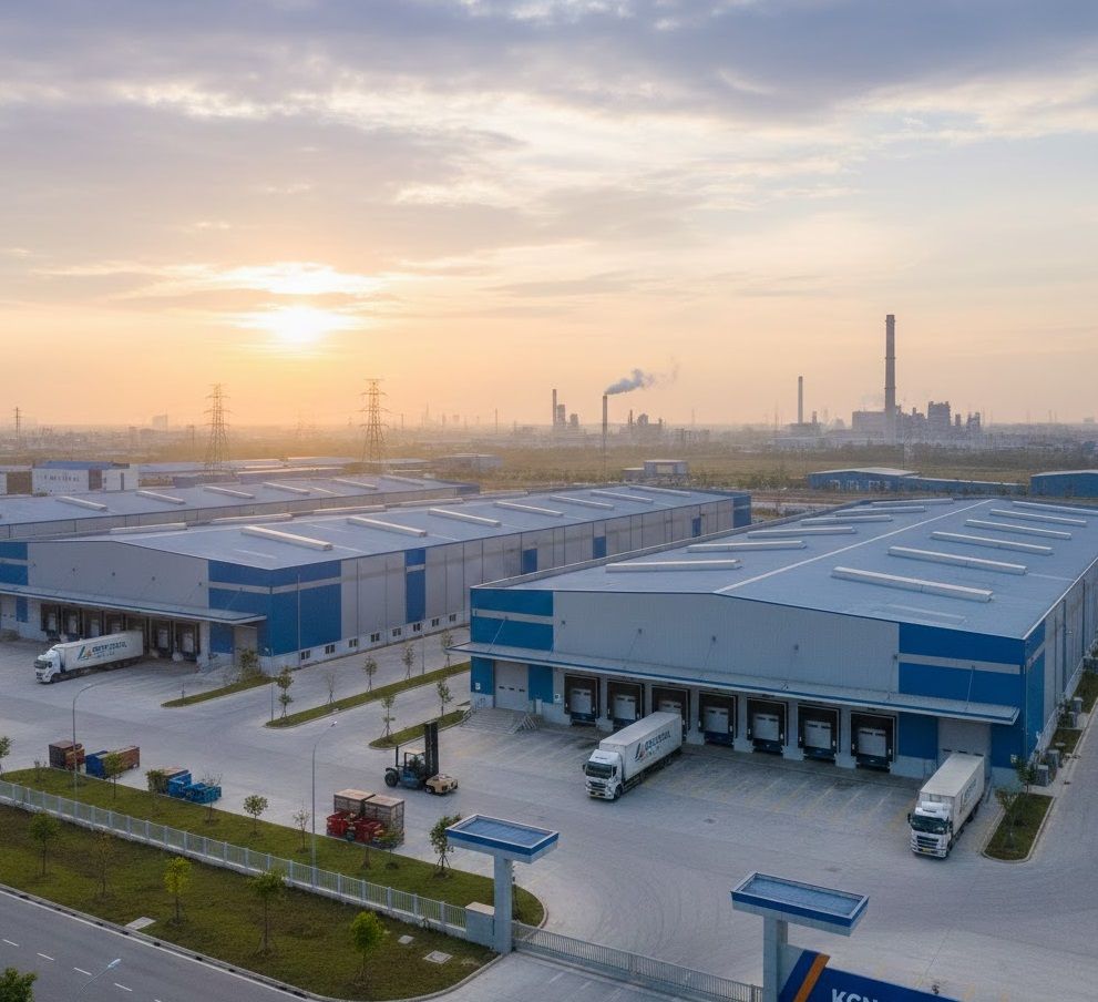 Kho bãi khu vực KCN Nhơn Trạch 3