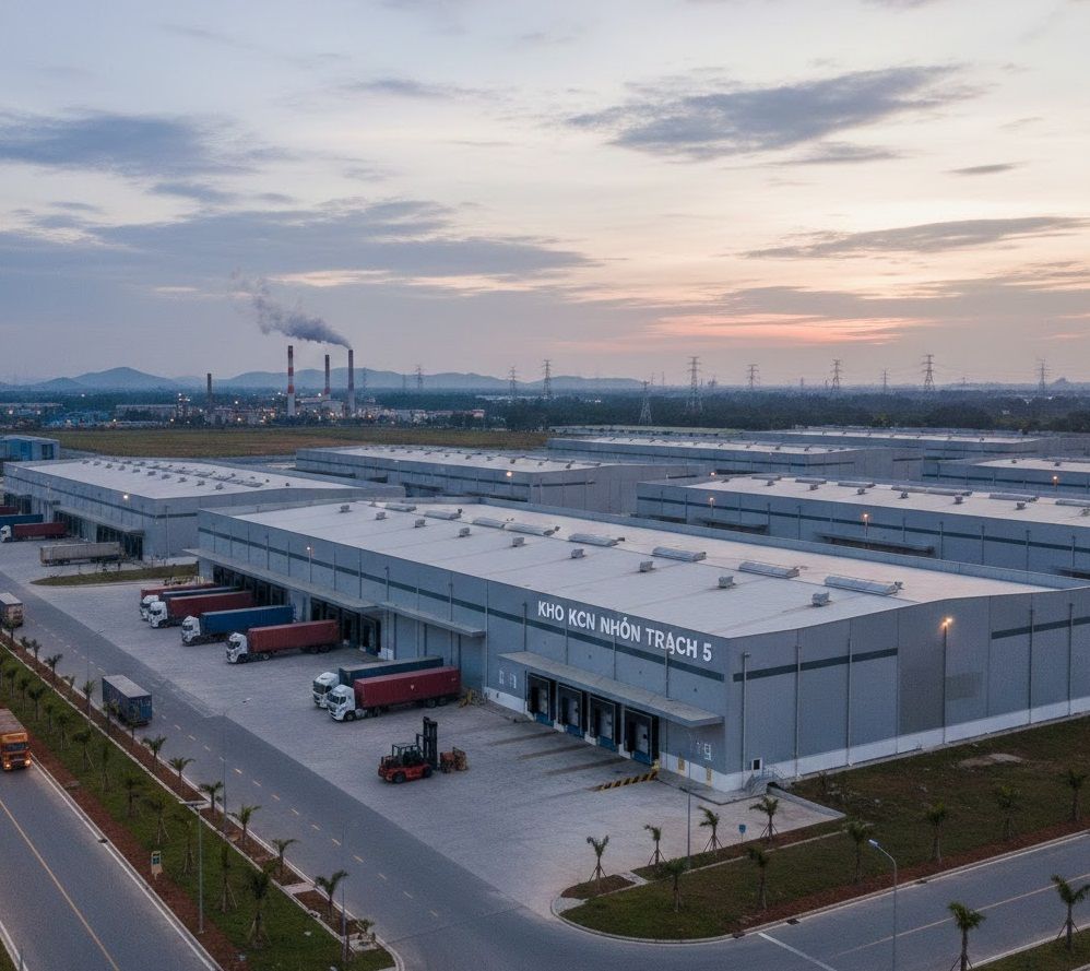 Kho bãi khu vực KCN Nhơn Trạch 5
