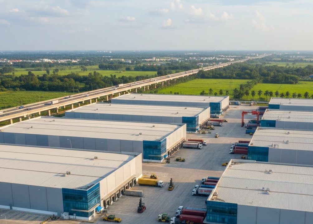 Kho bãi khu vực Nhơn Trạch gần cao tốc TP.HCM – Long Thành – Dầu Giây