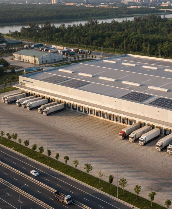 Kho bãi khu vực Nhơn Trạch trong chuỗi cung ứng khu vực Đông Nam Bộ