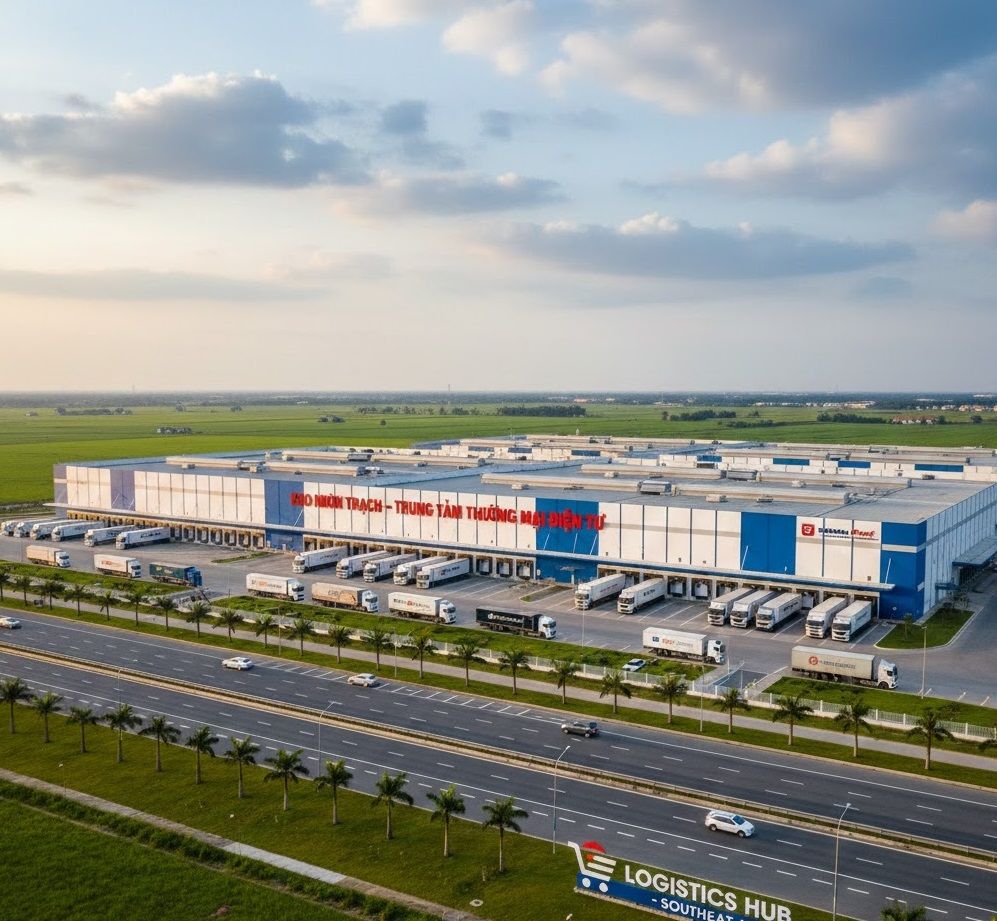 Kho bãi Nhơn Trạch cho thương mại điện tử