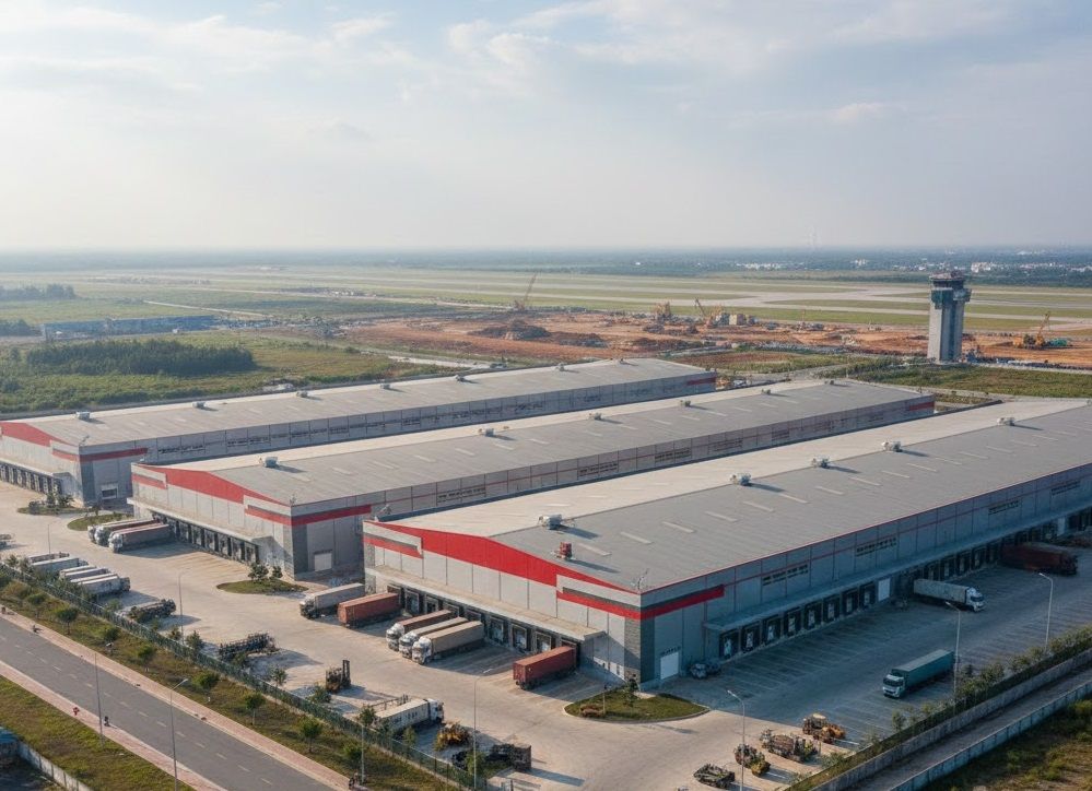 Kho bãi Nhơn Trạch gần sân bay Long Thành