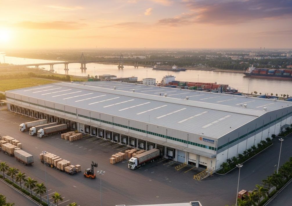 Kho bãi Nhơn Trạch hỗ trợ vận chuyển hàng hóa