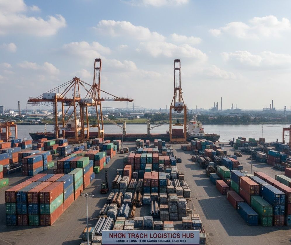 Kho bãi Nhơn Trạch nhận lưu trữ hàng ngắn – dài hạn