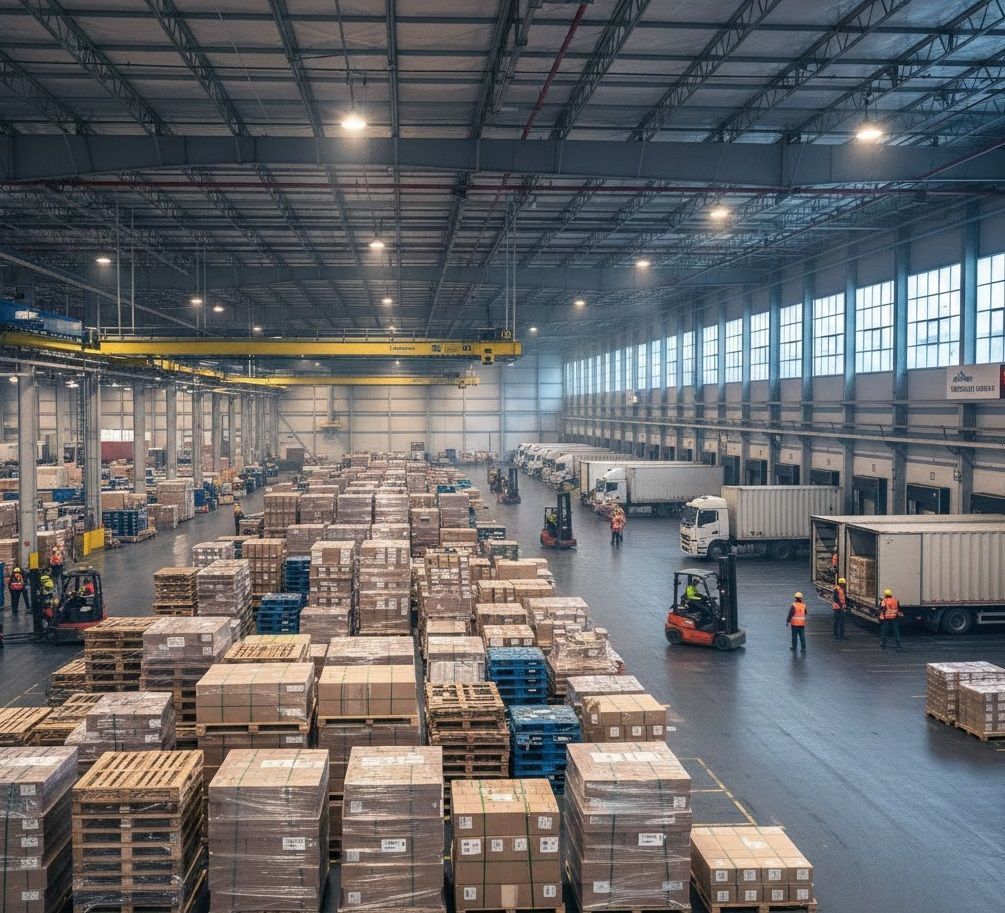 Kho trung chuyển hàng hóa tại Nhơn Trạch