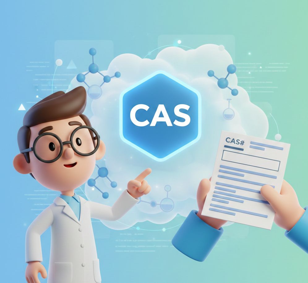 Mã CAS là gì? Vì sao hay bị yêu cầu thể hiện trên hồ sơ?