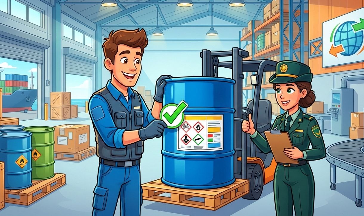 Nhãn hoá chất nhập khẩu: cần thông tin gì để không bị yêu cầu dán nhãn bổ sung?