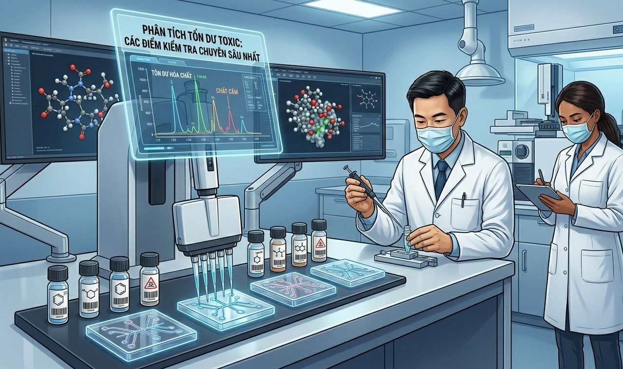 Nhập hoá chất độc hại: hồ sơ & điểm kiểm tra bị soi kỹ nhất