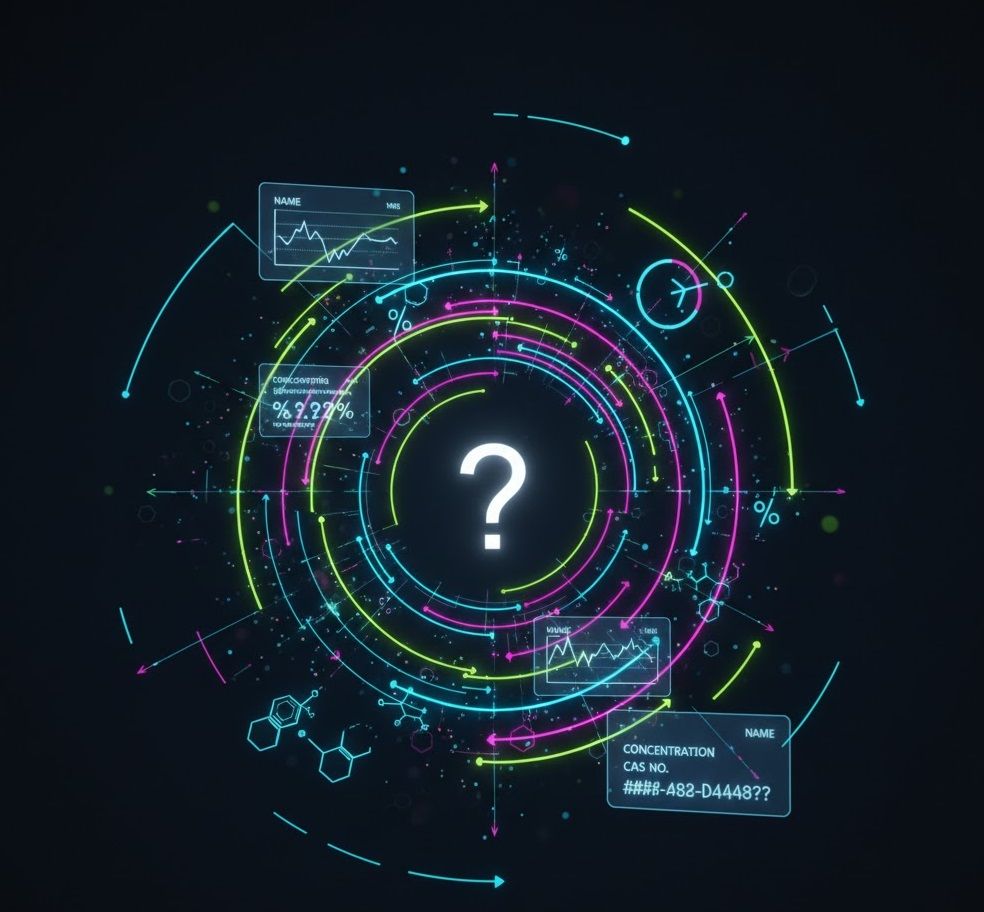 Những trường thông tin hay sai khi khai báo hoá chất (tên, nồng độ, CAS…)