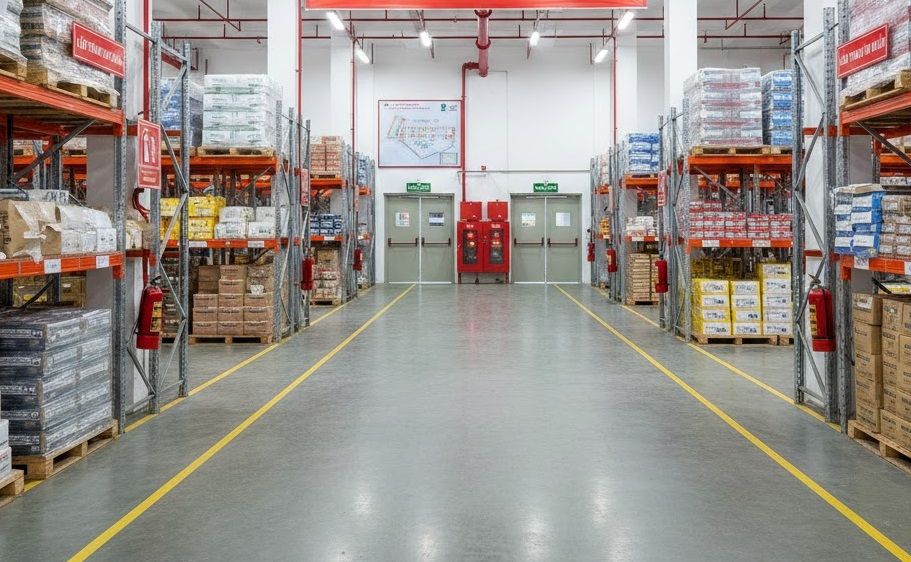 Quy định PCCC đối với kho bãi khu vực Nhơn Trạch