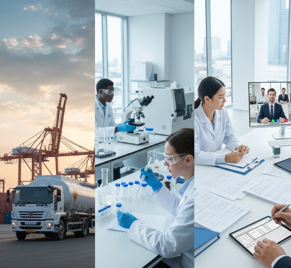 Quy trình chuẩn để tránh bị giữ hàng tại cảng khi nhập hoá chất