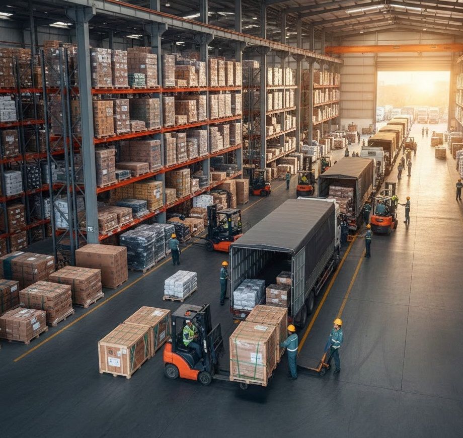 Quy trình xuất – nhập hàng tại kho bãi Nhơn Trạch