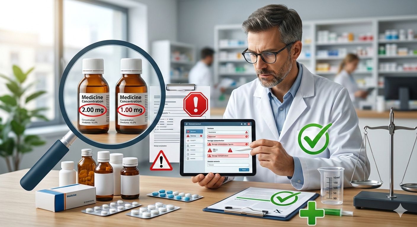 Sai nồng độ/hàm lượng trên khai báo: rủi ro và cách khắc phục