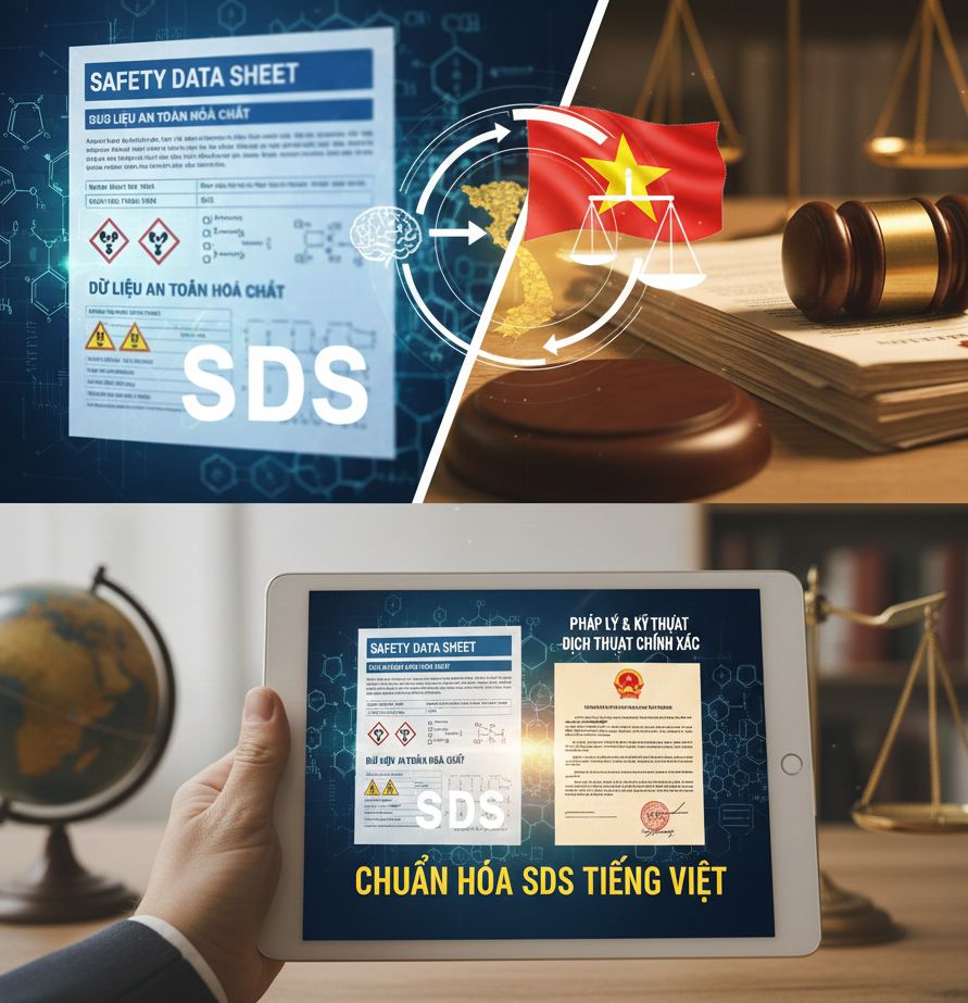 SDS tiếng Việt: dịch thế nào đúng thuật ngữ kỹ thuật và đúng pháp lý?