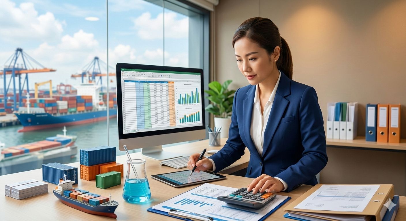 Thuế GTGT/thuế NK hoá chất: cách dự toán trước khi nhập