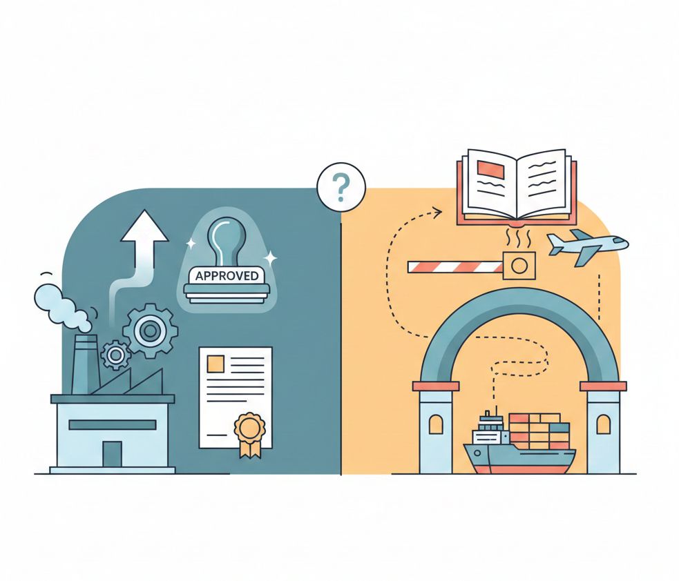 Tiền chất công nghiệp: quy trình xin phép và khai báo hải quan khác gì?