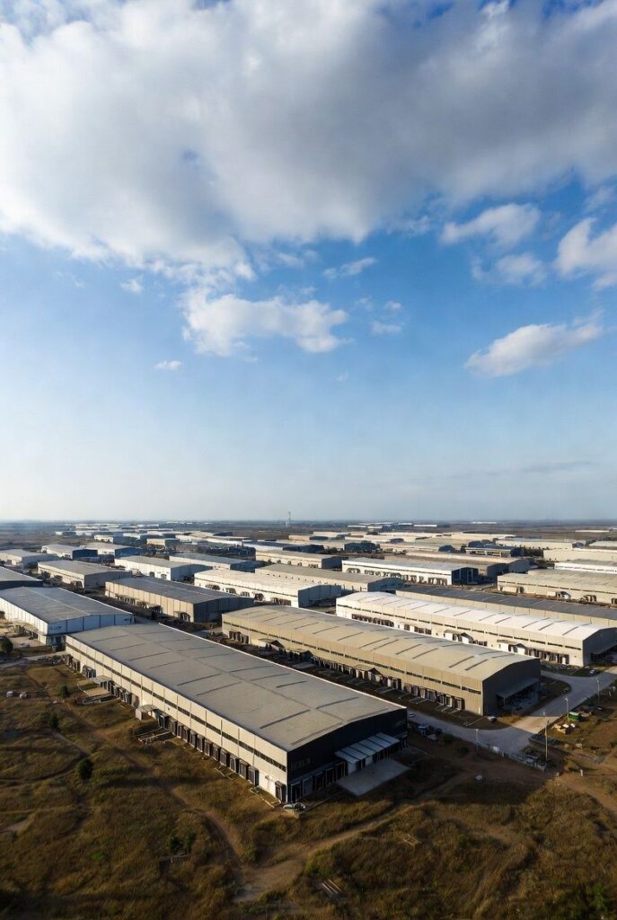 Toàn cảnh hệ thống kho bãi Long Thành hiện nay