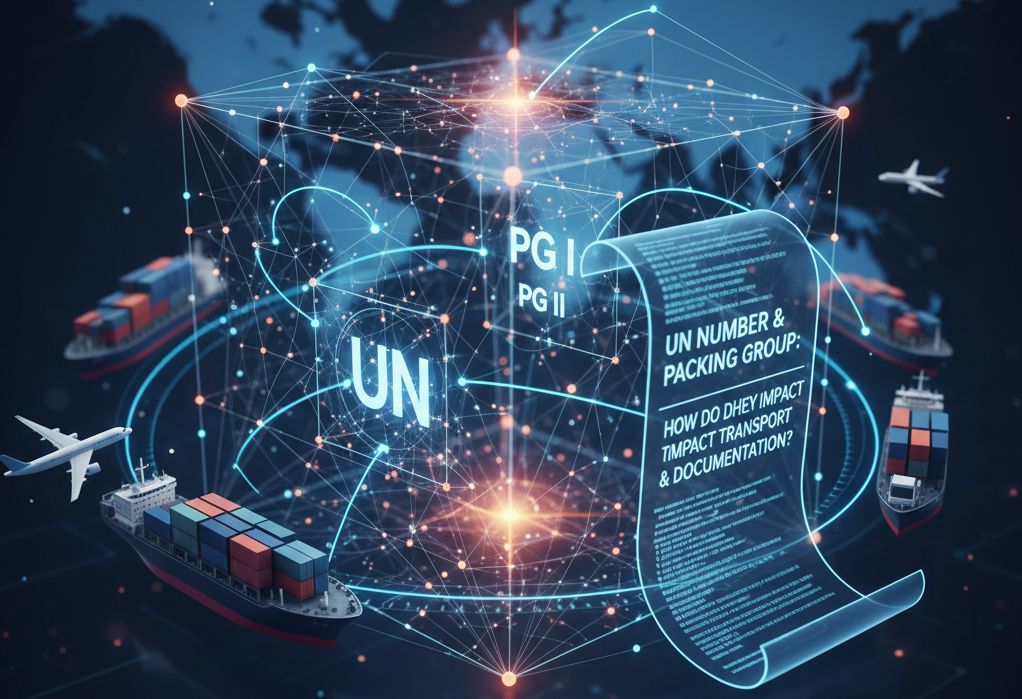 UN number & Packing Group: ảnh hưởng thế nào đến vận tải và hồ sơ?